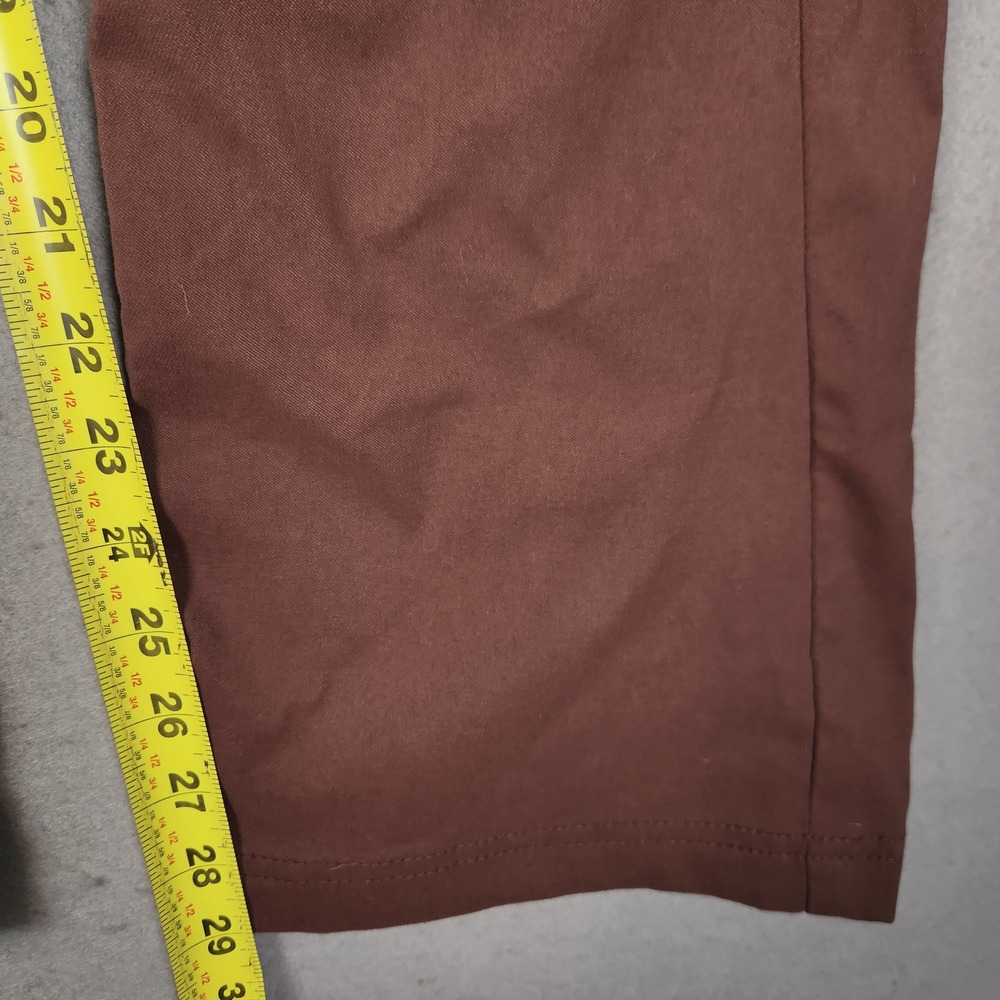 Prana Halle Pants Women's 8 Short Brown Hiking Outdoor Roll-up Straight Leg - Picture 5 of 8